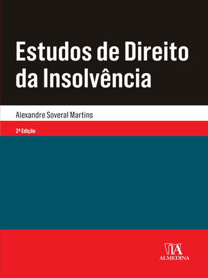 cover image of Estudos de direito da insolvência--2ª Edição